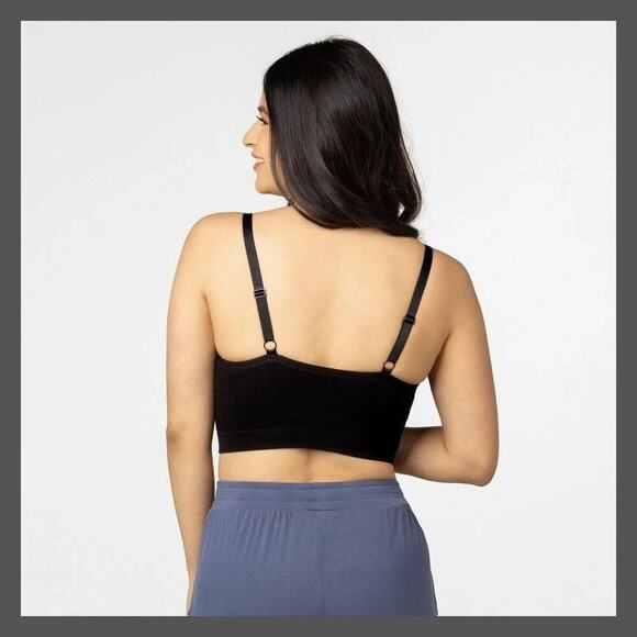 New Kindred Bravely Bamboo Sublime Hands-Free Pumping Sleep Bra - Picture 4 of 12